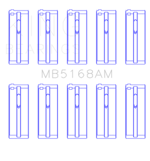 KING KINGMB5168AM1.0 fits KING MB5168AM1.0 Engine Bearings fits Honda F22B/H22A