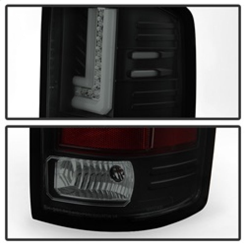 Spyder 5080707 fits GMC 14-16 Sierra LED Tail Lights Black Smoke ALT-YD-GS14-LB