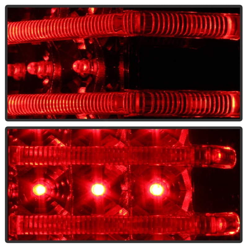 5013064 Xtune fits Hummer 06-09 H3 ( Non H3T ) LED Tail Lights Smoke ALT-ON-HH