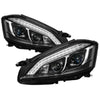 Spyder 5083890 fits Mercedes W221 S Class Headlights - HID Model Only - Black P