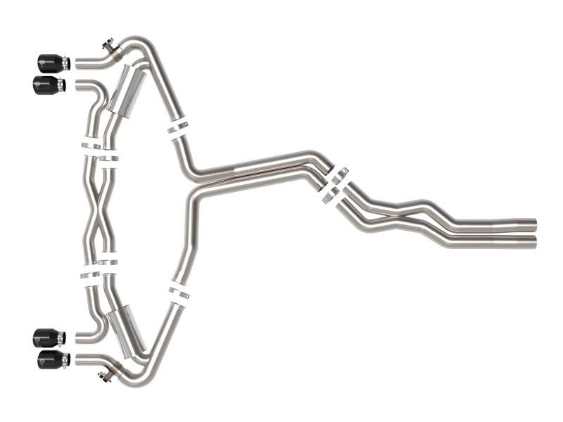 AFE 49-36448-B fits Audi RS6 Avant V8 4L (tt) MACH Force-Xp 3in to 2.5in 304 SS