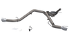 2014-2018 Silverado/Sierra QTP Screamer Split Rear Exit Cat Back