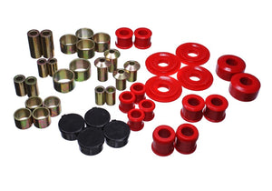 Energy Suspension 4.3166R 2015 fits Ford Mustang Rear Control Arm Bushing Set - Red