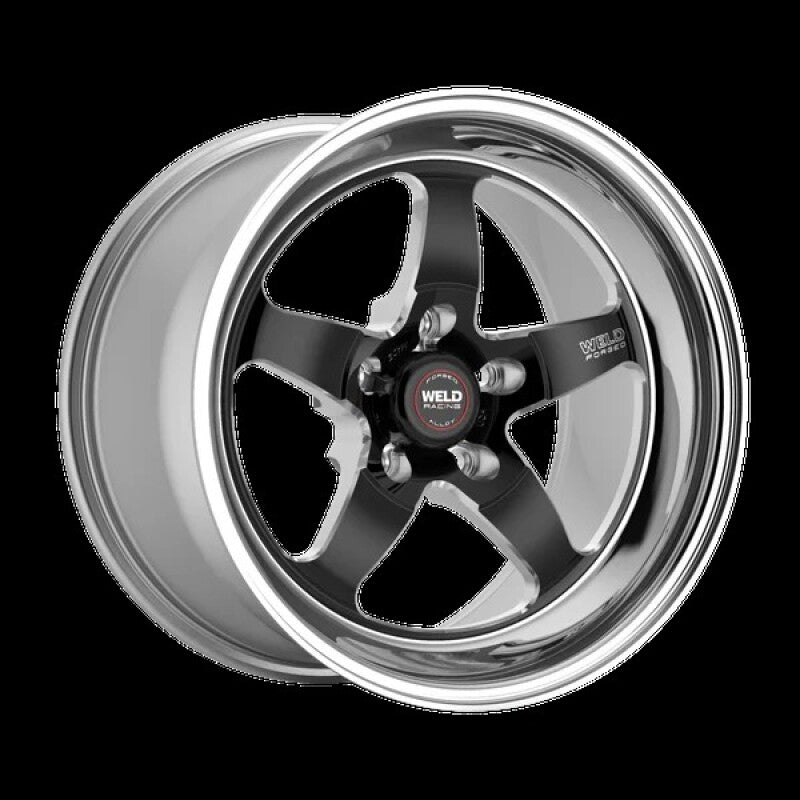 Weld 71LB8105A57A S7118X10.5 / 5x4.5 BP / 5.7in. BS Black Wheel (Low Pad) - N