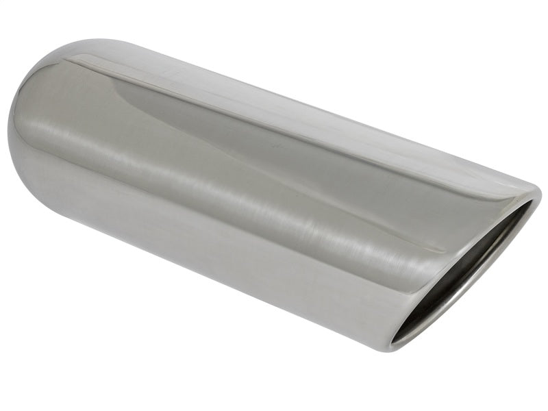 AFE 49-90007 rce XP Exhausts Tips SS-304 EXH Tip 3In x 4Out x 12L Sgl-Ang Weld