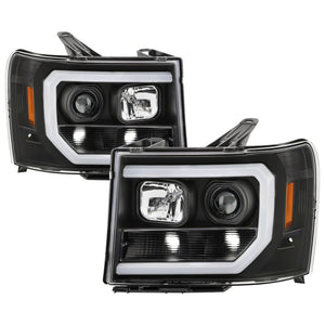Spyder 5087522 fits GMC 07-13 Sierra 1500/2500/3500 Denali 08-13 LED Headlights