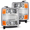 AlphaRex 880240 04-15 fits Chevy 1500HD NOVA-Series LED Proj Headlights Chrom