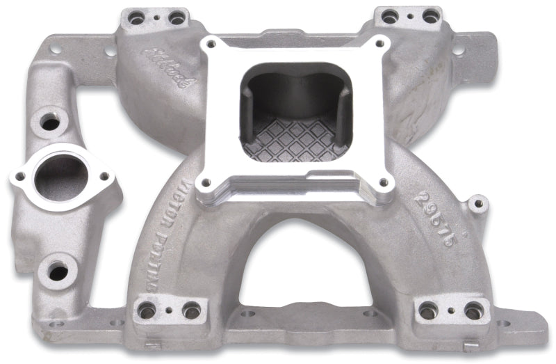 Edelbrock 29575 Intake Manifold Super Victor EFI fits Pontiac 389/455 for STD Flange Tb