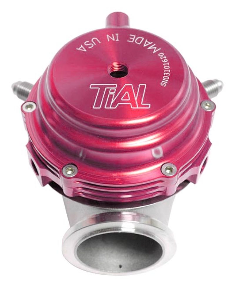 TiAL 6749 Sport MVR Wastegate 44mm 7.25 PSI w/Clamps - Red