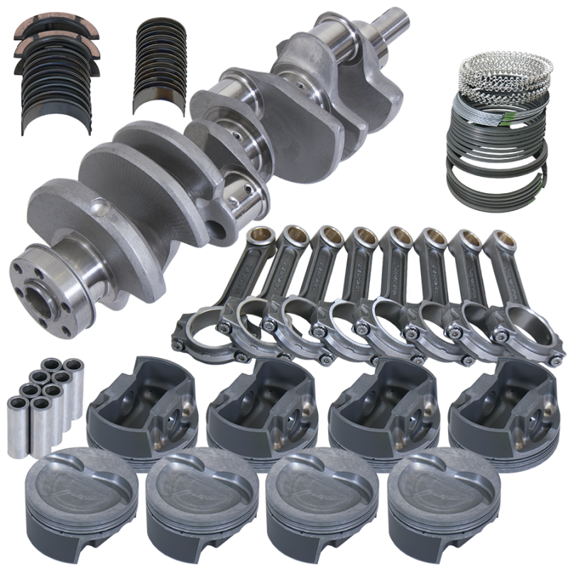 Eagle B14848040 fits Ford 351W 4.170in Crank 2.750in Mains 6.250in I-Beam Rods 4.040in Pistons Balanced Assembly