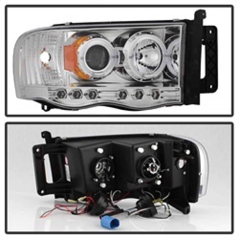 Spyder 5009982 fits Dodge 02-05 Ram 1500 /Ram 2500 03-05 Projector Headlights L