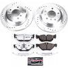 PowerStop K5980-26 11-13 fits BMW 328i Rear Z26 Street Warrior Brake Kit