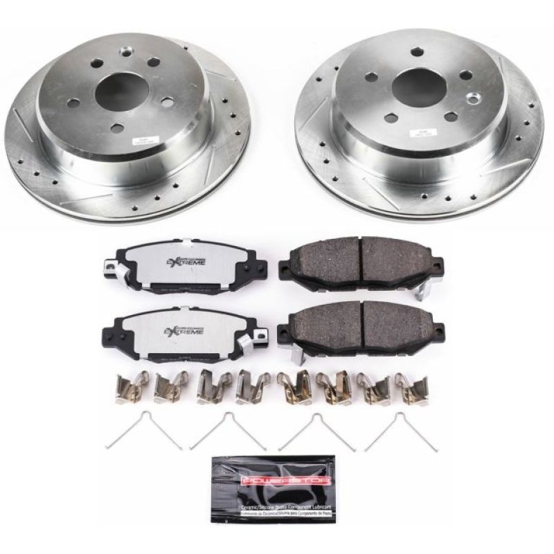 PowerStop K1072-26 92-98 fits Lexus SC300 Rear Z26 Street Warrior Brake Kit