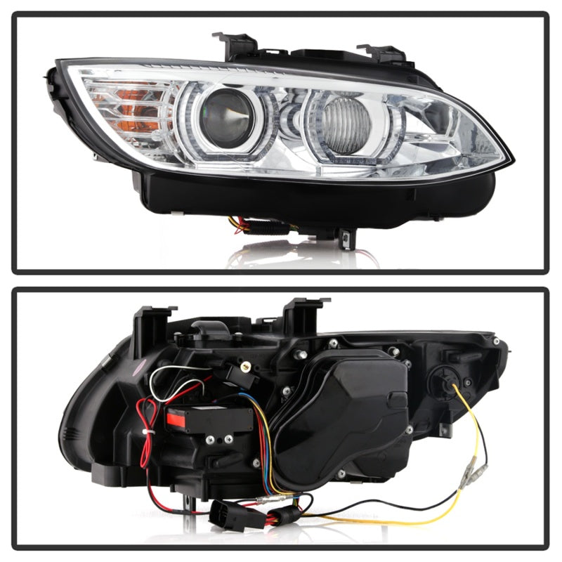 Spyder 5086518 fits BMW 08-10 F92 3 Series Proj Headlight - High Beam H3 DRL LE