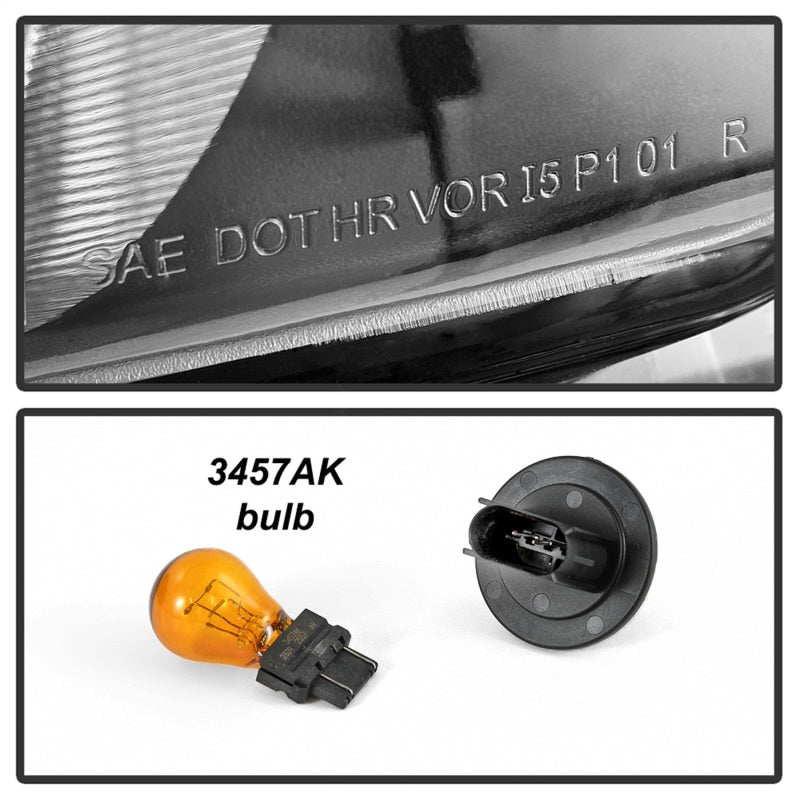 xTune 9042461 10-13 fits Chevrolet Camaro OEM Style Halogen Headlights - Black
