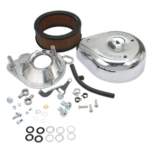 S&S Cycle 17-0404 93-99 BT/91-03 Sportster Models Teardrop Air Cleaner Kit