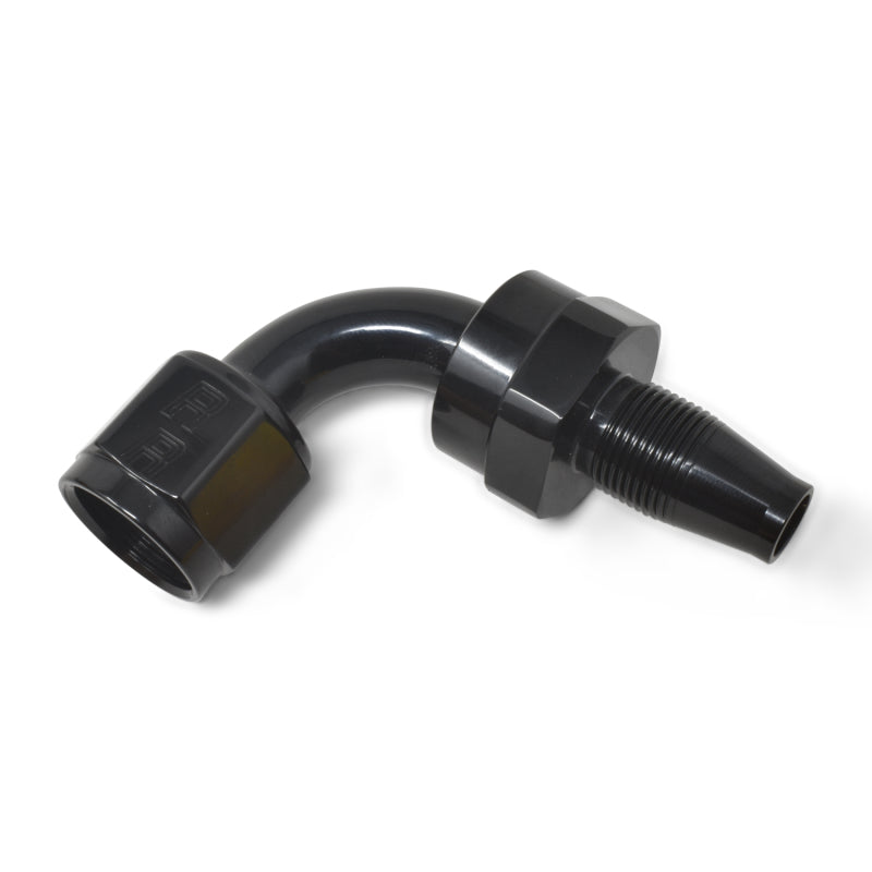 Russell 615173 Performance -8 AN 90 Degree Hose End Without Socket - Black