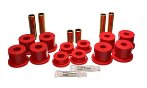 Energy Suspension 4.2142R fits Ford F-450 Spring Bushing Set - Red