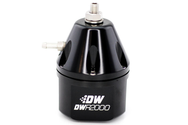 DeatschWerks 6-2000-FRB DWR2000 Adjustable Fuel Pressure Regulator - Black