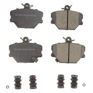 PowerStop 17 fits Smart Fortwo Front Z17 Evolution Ceramic Brake Pads w/Hardware