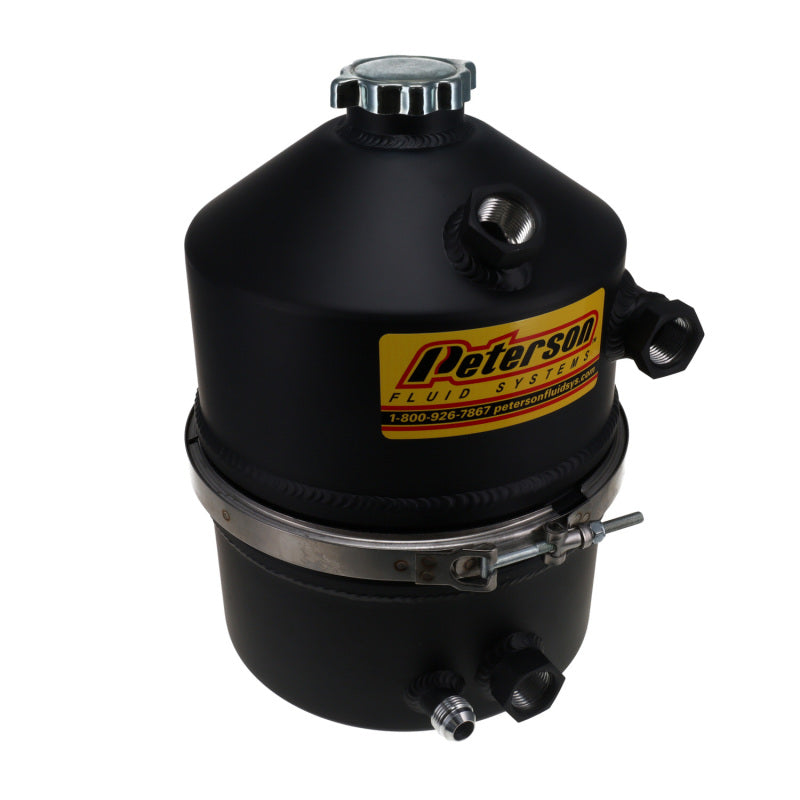 Peterson Fluid Systems 08-0009-BLK Oil Tank 3 Gallon Single Return Female - Blk