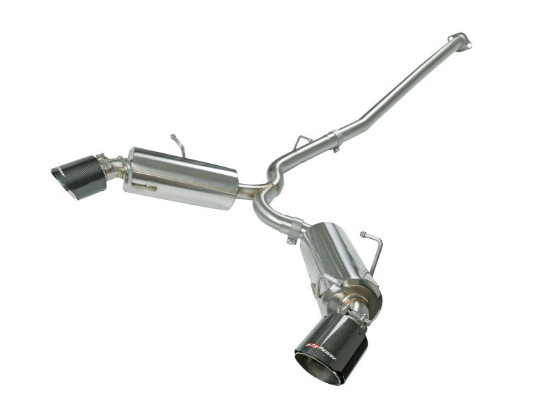 AFE 49-36023-C  Exhaust Axle-Back 13-15 fits Scion FRS / Subaru BRZ 304SS Carbo
