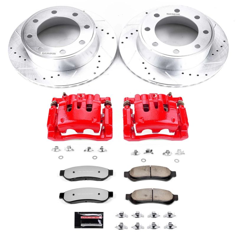 Power Stop KC1798 36 07 fits Ford F-350 Super Duty Rear Z36 Truck&Tow Kit w/Cals