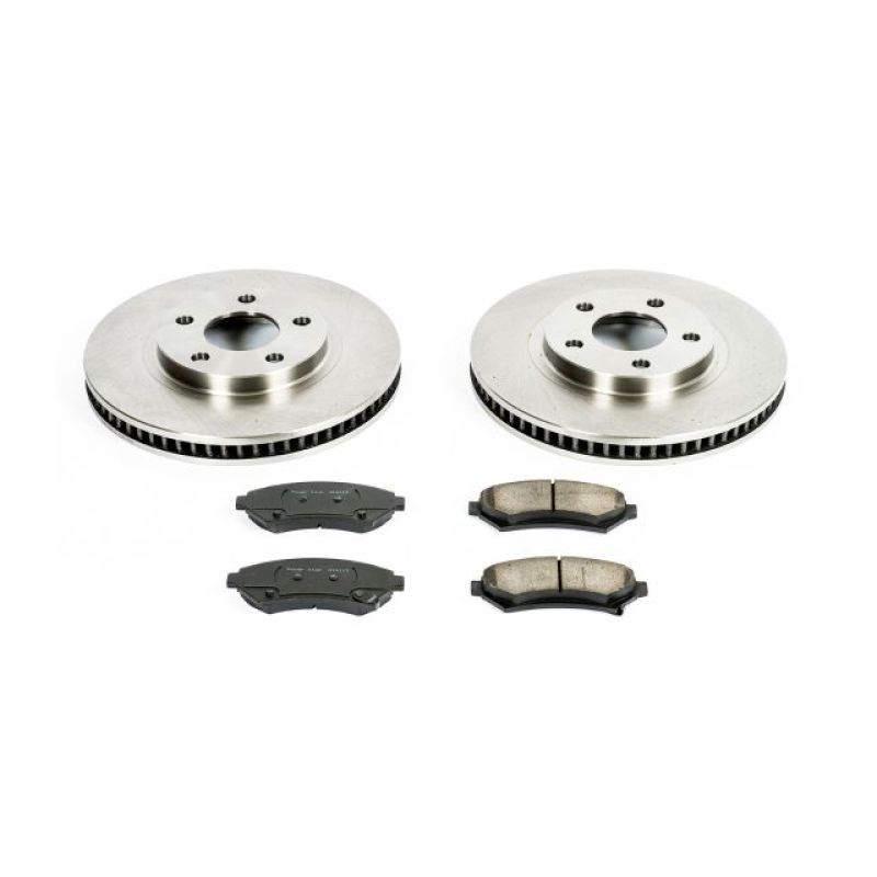 PowerStop KOE1542 fits Buick 00-04 LeSabre Front Autospecialty Brake Kit