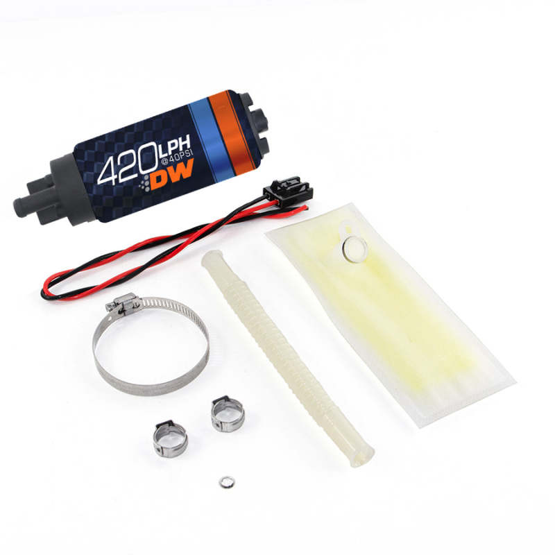 Deatschwerks 9-421-1031 DW420 Series 420lph In-Tank Fuel Pump w/ Install Kit For fits BMW E36 / E46