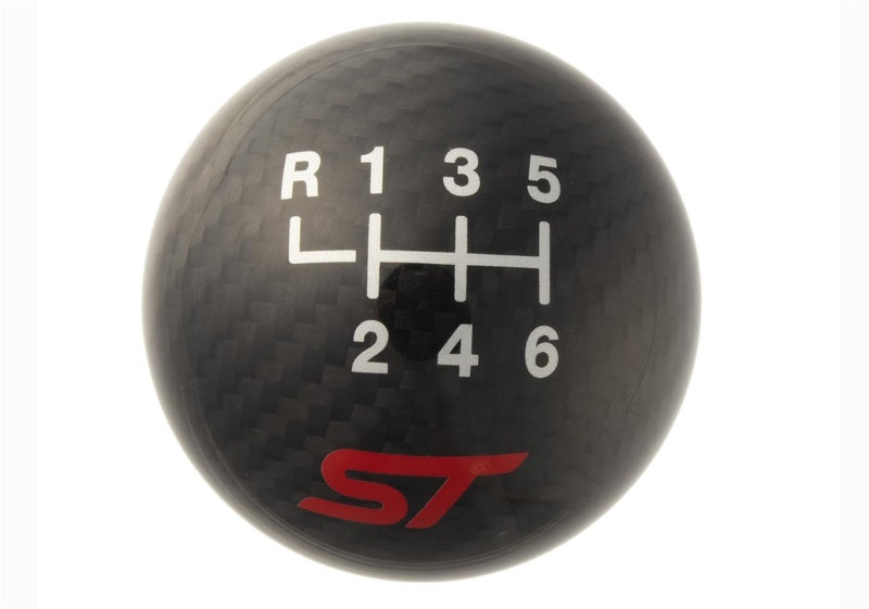 fits Ford Racing M-7213-FSTCF Focus ST Black Carbon Fiber Shift Knob 6 Speed