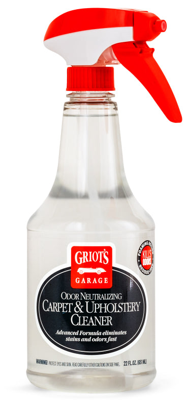 Griots Garage 10990 Odor Neutralizing Carpet & Upholstery Cleaner - 22oz