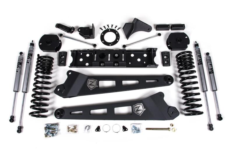 Zone Offroad ZOND78F 2019 fits Ram 2500 4.5in Radius Arm Diesel - 6-Bolt T-Case