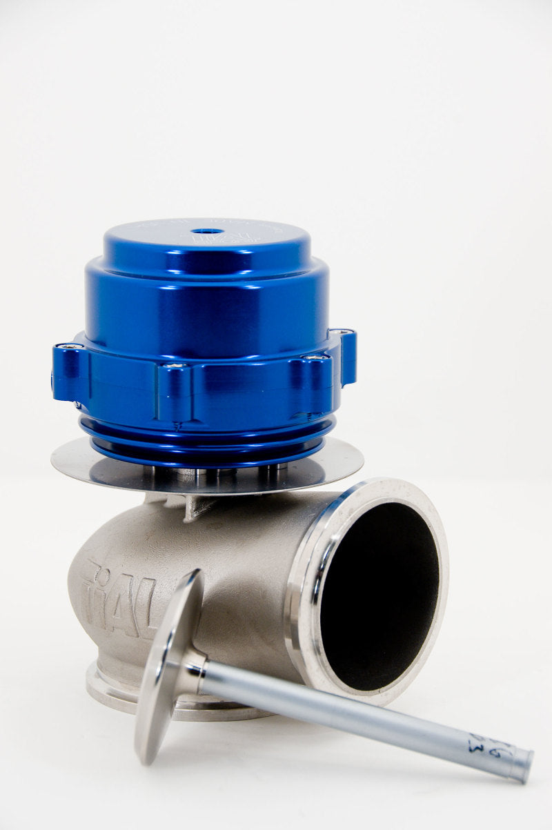 TiALSport 002660 TiAL Sport V60 Wastegate 60mm .822 Bar (11.935 PSI) w/Clamps - Blue