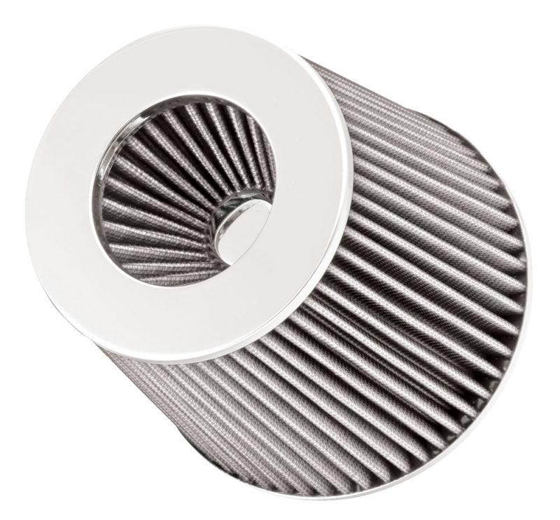 Spectre 8138 Adjustable Conical Air Filter 5-1/2in. Tall (Fits 3in. / 3-1/2in. / 4in. Tubes) - White