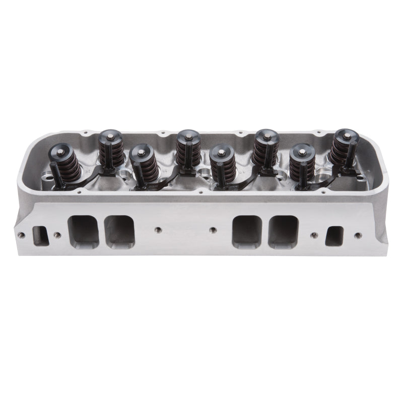 Edelbrock 77485 Cyl Head BBC Victor Jr 24 Deg Rect Port 300cc 106cc Combustion Chamber