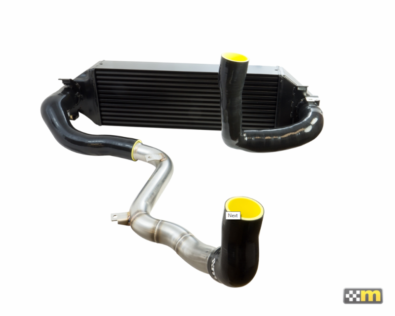 mountune 2536-ICK-BLK fits Ford 16-18 Focus RS Intercooler Upgrade w/Black Charge Pipes