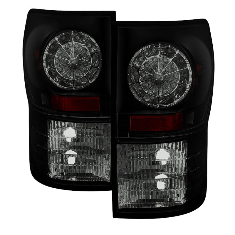 Spyder 5078254 fits Toyota 07-13 Tundra LED Tail lights Black Smoke ALT-YD-TTU0