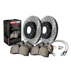 Stoptech 978.33031F Sport Axle Pack, Drilled & Slotted, Front