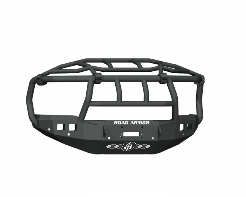 Road Armor 4192F6B 19-21 Ram 2500/3500 Stealth Front Winch Bumper fits Titan Guard w/Intimidator Guad - Tex Blk