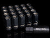 Wheel Mate HR5007BB Muteki HR50 Open End Lug Nuts - Black w/ Black Ring 14x1.50