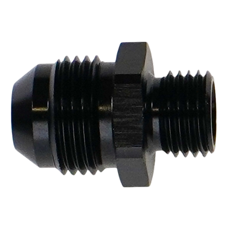 DeatschWerks 6-02-0643-B 8AN Male Flare to M14x1.5 Male Inverted Flare Adapter