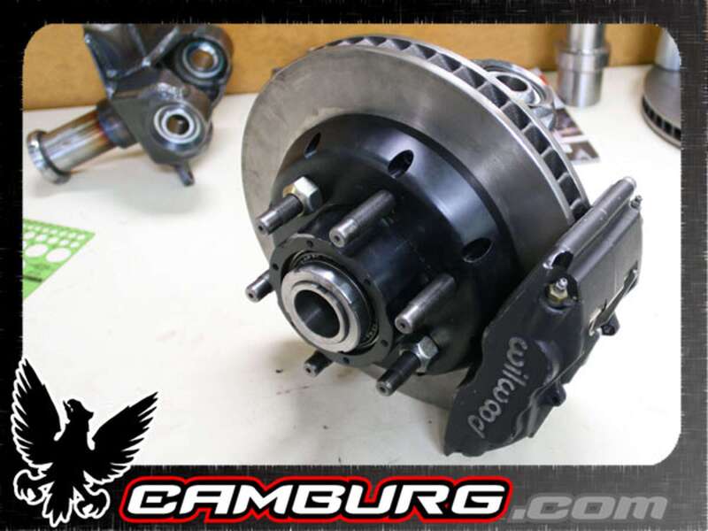 Camburg CAM-110094 fits Ford Ranger 2wd 89-97 I-beam Race Spindle & 2.0 Front Hub Upgrade Kit