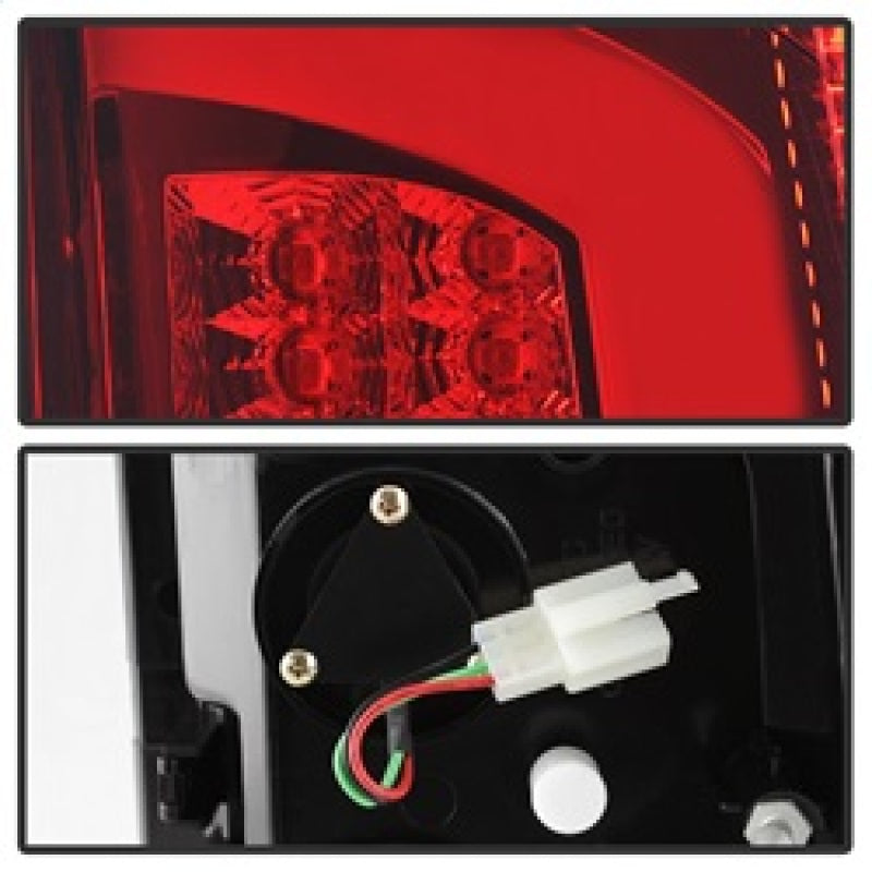Spyder 5084132 fits Dodge 03-06 Ram 2500/3500 V3 Light Bar LED Tail Light - Red