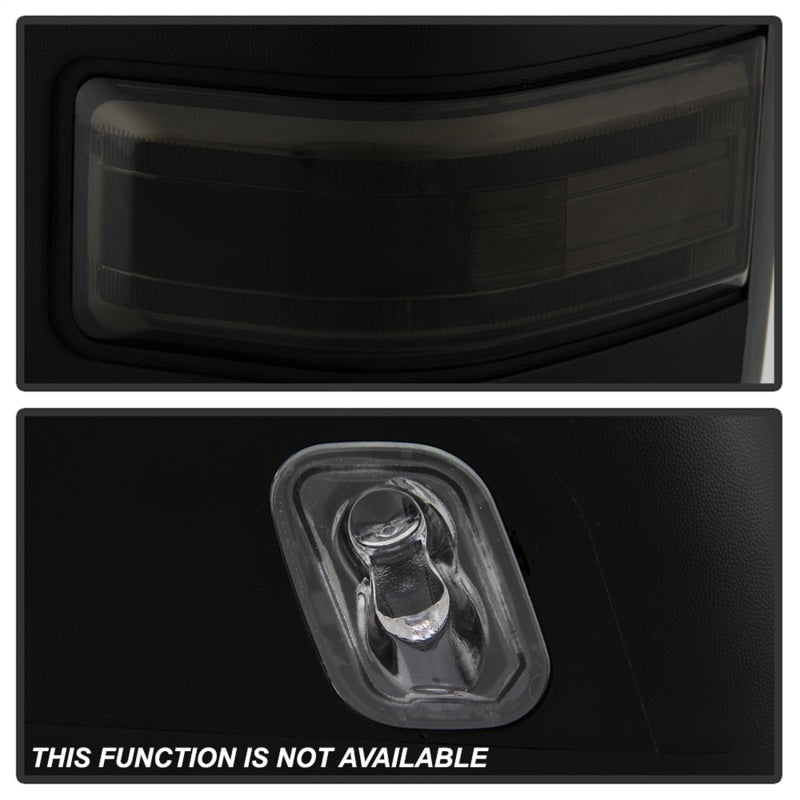 xTune 9943102 99-07 fits Ford Super Duty Heated LED Signal Power Mirrors - Smk