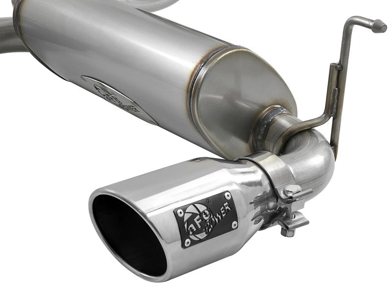 AFE 49-48096-P Series 409 Stainless Steel Cat-Back Exhaust 18-21 fits Jeep Wran