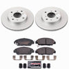 Power Stop 92-96 Honda Prelude Front Z23 Coated Brake Kit