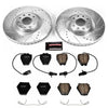 PowerStop K948 fits Audi 00-04 A6 Quattro Front Z23 Evolution Sport Brake Kit