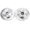 PowerStop fits Honda 11-15 CR-Z Rear Evolution Drilled & Slotted Rotors - Pair