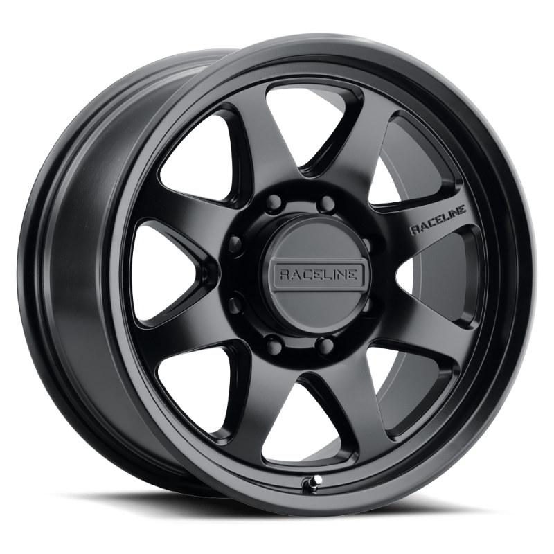 Raceline 962B Maverick 18x9in / 5x150 BP / 18mm Offset / 110.5mm Bore - Satin Black