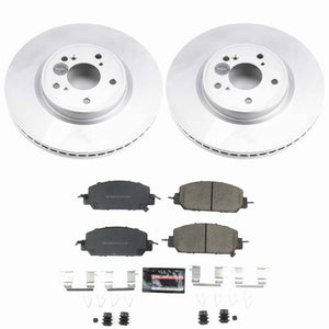Power Stop 17-25 Honda CR-V Front Z23 Coated Brake Kit